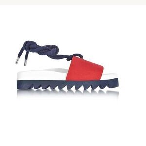 NWOT! Joshua sanders SZ 41/11 sailor canvas slides